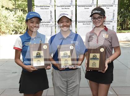 Thumbnail 1 in CIF Southern Section Girls Golf Championships photogallery.