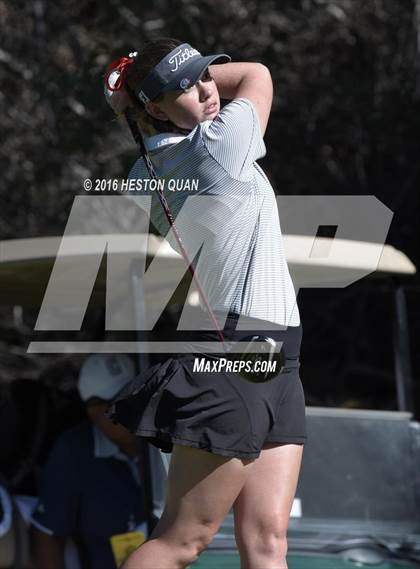 Thumbnail 2 in CIF Southern Section Girls Golf Championships photogallery.