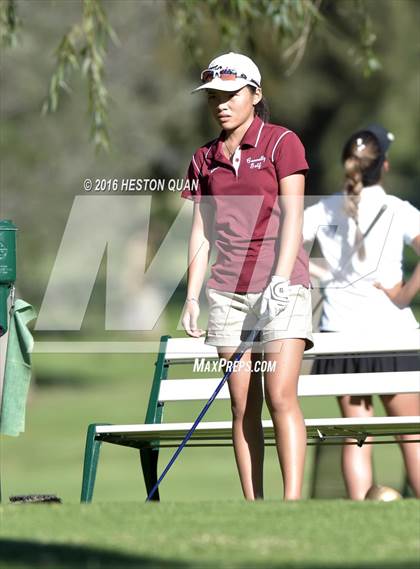 Thumbnail 2 in CIF Southern Section Girls Golf Championships photogallery.