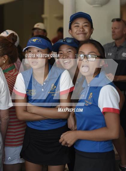 Thumbnail 3 in CIF Southern Section Girls Golf Championships photogallery.