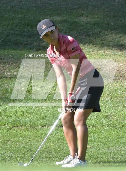 Thumbnail 3 in CIF Southern Section Girls Golf Championships photogallery.