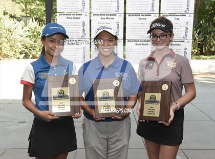 Thumbnail 2 in CIF Southern Section Girls Golf Championships photogallery.