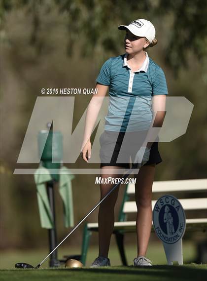 Thumbnail 2 in CIF Southern Section Girls Golf Championships photogallery.