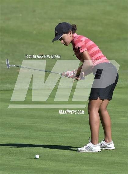 Thumbnail 3 in CIF Southern Section Girls Golf Championships photogallery.