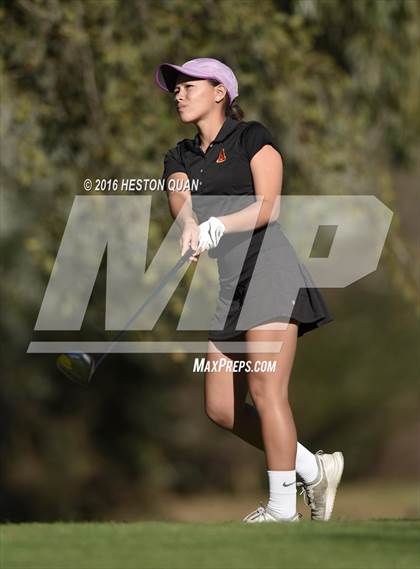 Thumbnail 3 in CIF Southern Section Girls Golf Championships photogallery.