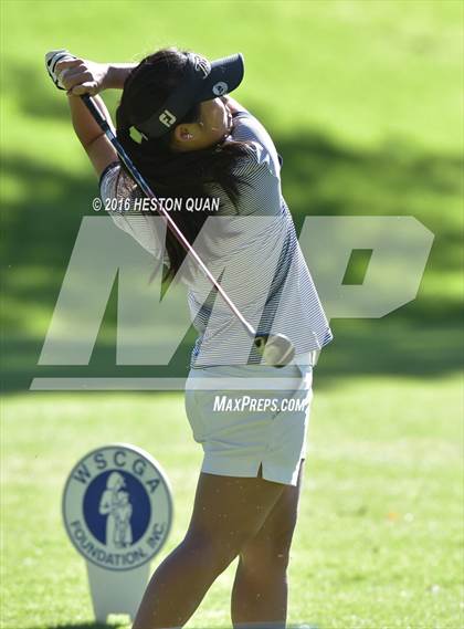 Thumbnail 2 in CIF Southern Section Girls Golf Championships photogallery.