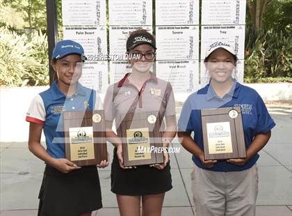 Thumbnail 3 in CIF Southern Section Girls Golf Championships photogallery.