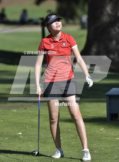 Thumbnail 2 in CIF Southern Section Girls Golf Championships photogallery.