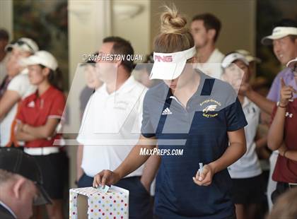 Thumbnail 2 in CIF Southern Section Girls Golf Championships photogallery.