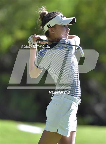 Thumbnail 2 in CIF Southern Section Girls Golf Championships photogallery.