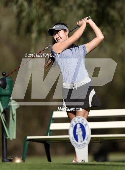 Thumbnail 3 in CIF Southern Section Girls Golf Championships photogallery.