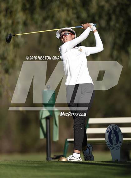 Thumbnail 3 in CIF Southern Section Girls Golf Championships photogallery.