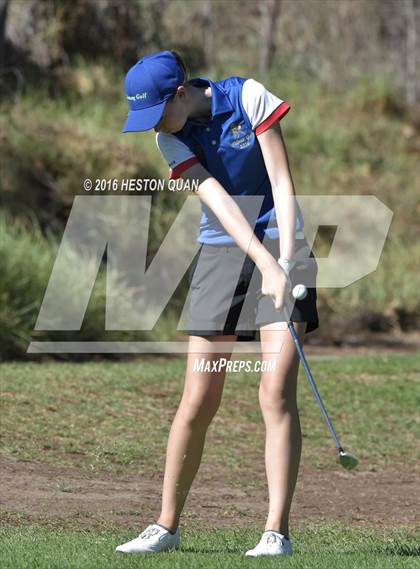 Thumbnail 3 in CIF Southern Section Girls Golf Championships photogallery.