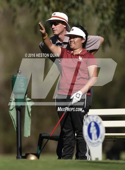 Thumbnail 3 in CIF Southern Section Girls Golf Championships photogallery.