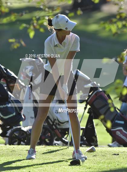 Thumbnail 2 in CIF Southern Section Girls Golf Championships photogallery.