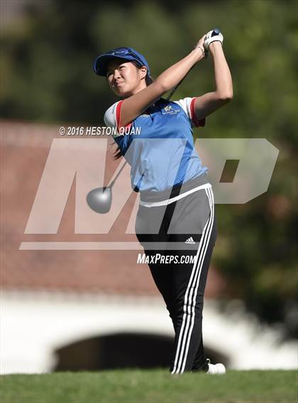 Thumbnail 2 in CIF Southern Section Girls Golf Championships photogallery.