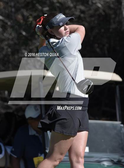 Thumbnail 3 in CIF Southern Section Girls Golf Championships photogallery.