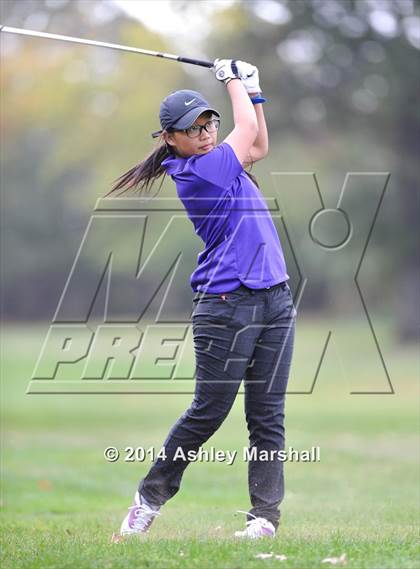 Thumbnail 3 in PSAL Girls Golf Individual Championship photogallery.