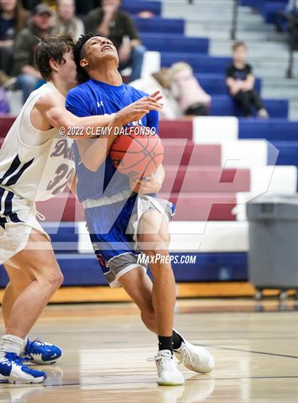 Thumbnail 1 in Fountain-Fort Carson vs Dakota Ridge (CHSAA Boys 5A Basketball State Tournament Round 1) photogallery.