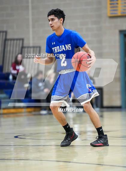 Thumbnail 1 in Fountain-Fort Carson vs Dakota Ridge (CHSAA Boys 5A Basketball State Tournament Round 1) photogallery.