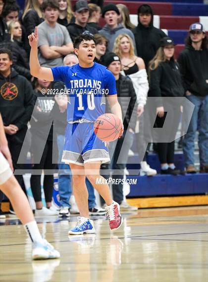 Thumbnail 1 in Fountain-Fort Carson vs Dakota Ridge (CHSAA Boys 5A Basketball State Tournament Round 1) photogallery.