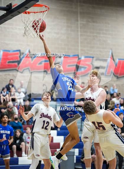 Thumbnail 3 in Fountain-Fort Carson vs Dakota Ridge (CHSAA Boys 5A Basketball State Tournament Round 1) photogallery.