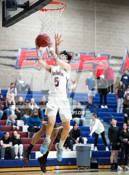 Thumbnail 1 in Fountain-Fort Carson vs Dakota Ridge (CHSAA Boys 5A Basketball State Tournament Round 1) photogallery.