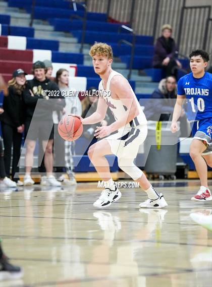 Thumbnail 1 in Fountain-Fort Carson vs Dakota Ridge (CHSAA Boys 5A Basketball State Tournament Round 1) photogallery.