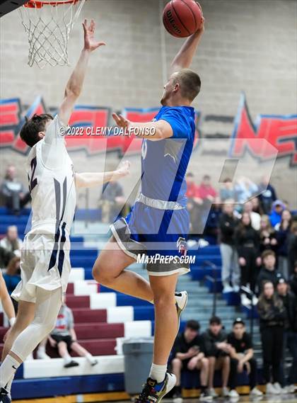 Thumbnail 2 in Fountain-Fort Carson vs Dakota Ridge (CHSAA Boys 5A Basketball State Tournament Round 1) photogallery.