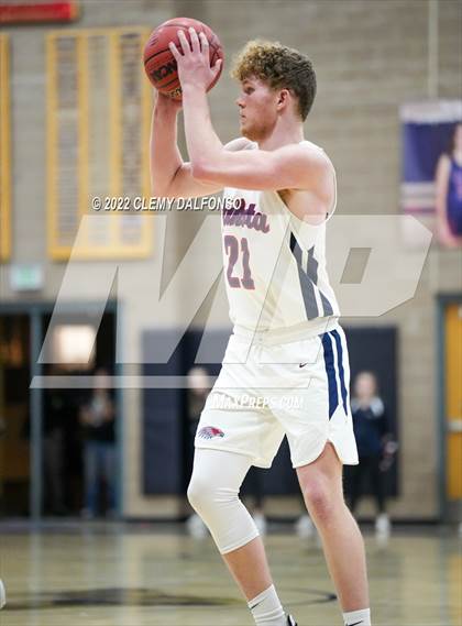 Thumbnail 3 in Fountain-Fort Carson vs Dakota Ridge (CHSAA Boys 5A Basketball State Tournament Round 1) photogallery.