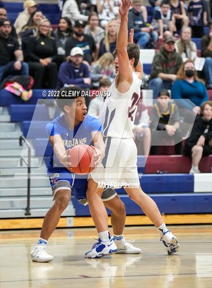Thumbnail 3 in Fountain-Fort Carson vs Dakota Ridge (CHSAA Boys 5A Basketball State Tournament Round 1) photogallery.