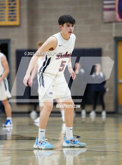 Thumbnail 1 in Fountain-Fort Carson vs Dakota Ridge (CHSAA Boys 5A Basketball State Tournament Round 1) photogallery.