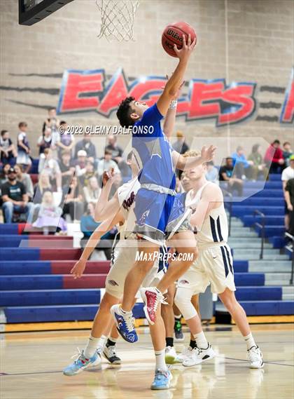 Thumbnail 3 in Fountain-Fort Carson vs Dakota Ridge (CHSAA Boys 5A Basketball State Tournament Round 1) photogallery.