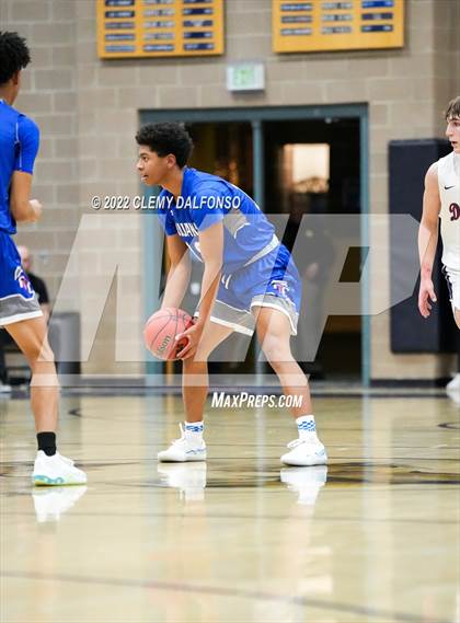 Thumbnail 3 in Fountain-Fort Carson vs Dakota Ridge (CHSAA Boys 5A Basketball State Tournament Round 1) photogallery.