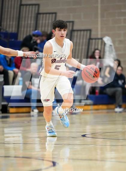 Thumbnail 2 in Fountain-Fort Carson vs Dakota Ridge (CHSAA Boys 5A Basketball State Tournament Round 1) photogallery.