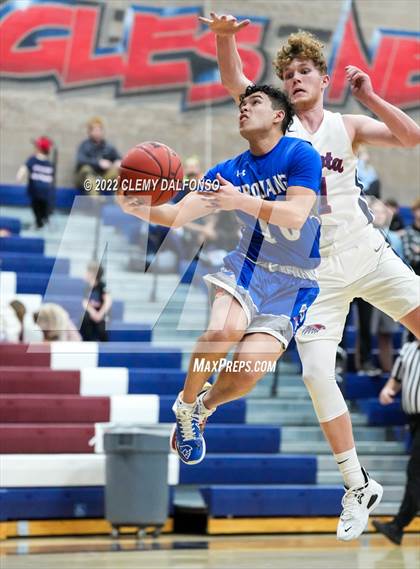 Thumbnail 3 in Fountain-Fort Carson vs Dakota Ridge (CHSAA Boys 5A Basketball State Tournament Round 1) photogallery.