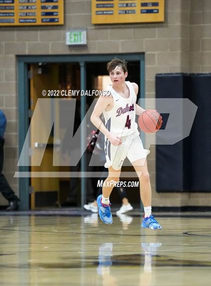 Thumbnail 2 in Fountain-Fort Carson vs Dakota Ridge (CHSAA Boys 5A Basketball State Tournament Round 1) photogallery.