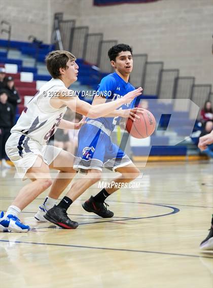 Thumbnail 3 in Fountain-Fort Carson vs Dakota Ridge (CHSAA Boys 5A Basketball State Tournament Round 1) photogallery.