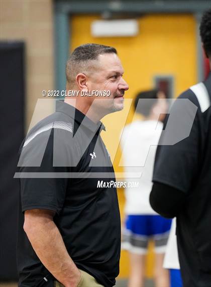 Thumbnail 1 in Fountain-Fort Carson vs Dakota Ridge (CHSAA Boys 5A Basketball State Tournament Round 1) photogallery.