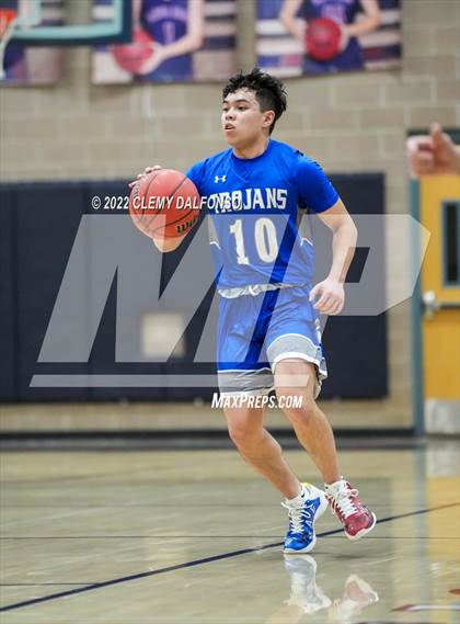 Thumbnail 3 in Fountain-Fort Carson vs Dakota Ridge (CHSAA Boys 5A Basketball State Tournament Round 1) photogallery.