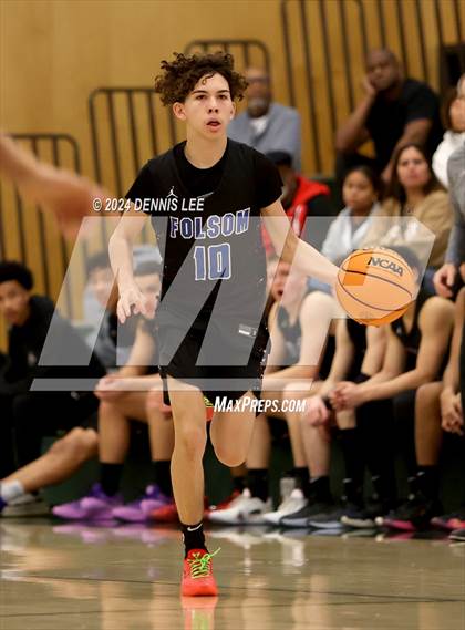 Thumbnail 2 in Oakwood vs. Folsom (De La Salle MLK Classic) photogallery.