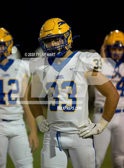 Thumbnail 3 in Carmel @ Brownsburg (IHSAA 6A Sectional Final) photogallery.