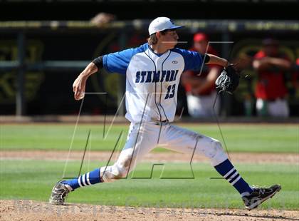 Thumbnail 1 in Stamford vs. Trenton (UIL 1A Semifinal) photogallery.
