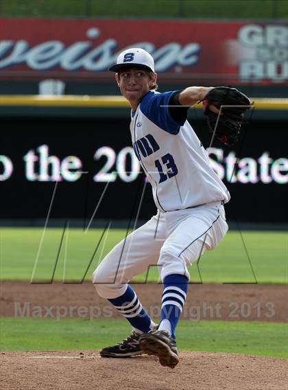 Thumbnail 2 in Stamford vs. Trenton (UIL 1A Semifinal) photogallery.