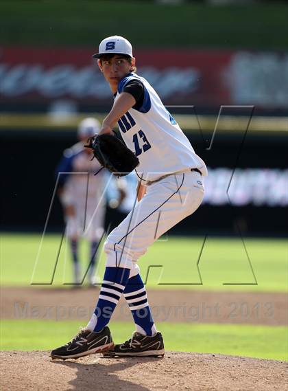 Thumbnail 3 in Stamford vs. Trenton (UIL 1A Semifinal) photogallery.