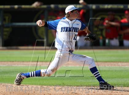 Thumbnail 2 in Stamford vs. Trenton (UIL 1A Semifinal) photogallery.