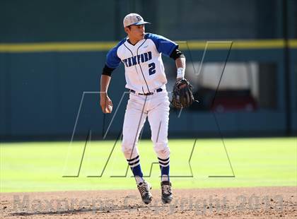 Thumbnail 2 in Stamford vs. Trenton (UIL 1A Semifinal) photogallery.