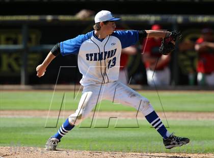 Thumbnail 3 in Stamford vs. Trenton (UIL 1A Semifinal) photogallery.