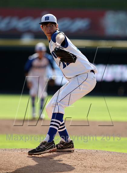 Thumbnail 1 in Stamford vs. Trenton (UIL 1A Semifinal) photogallery.