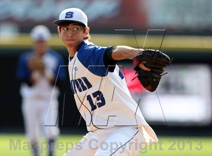 Thumbnail 3 in Stamford vs. Trenton (UIL 1A Semifinal) photogallery.